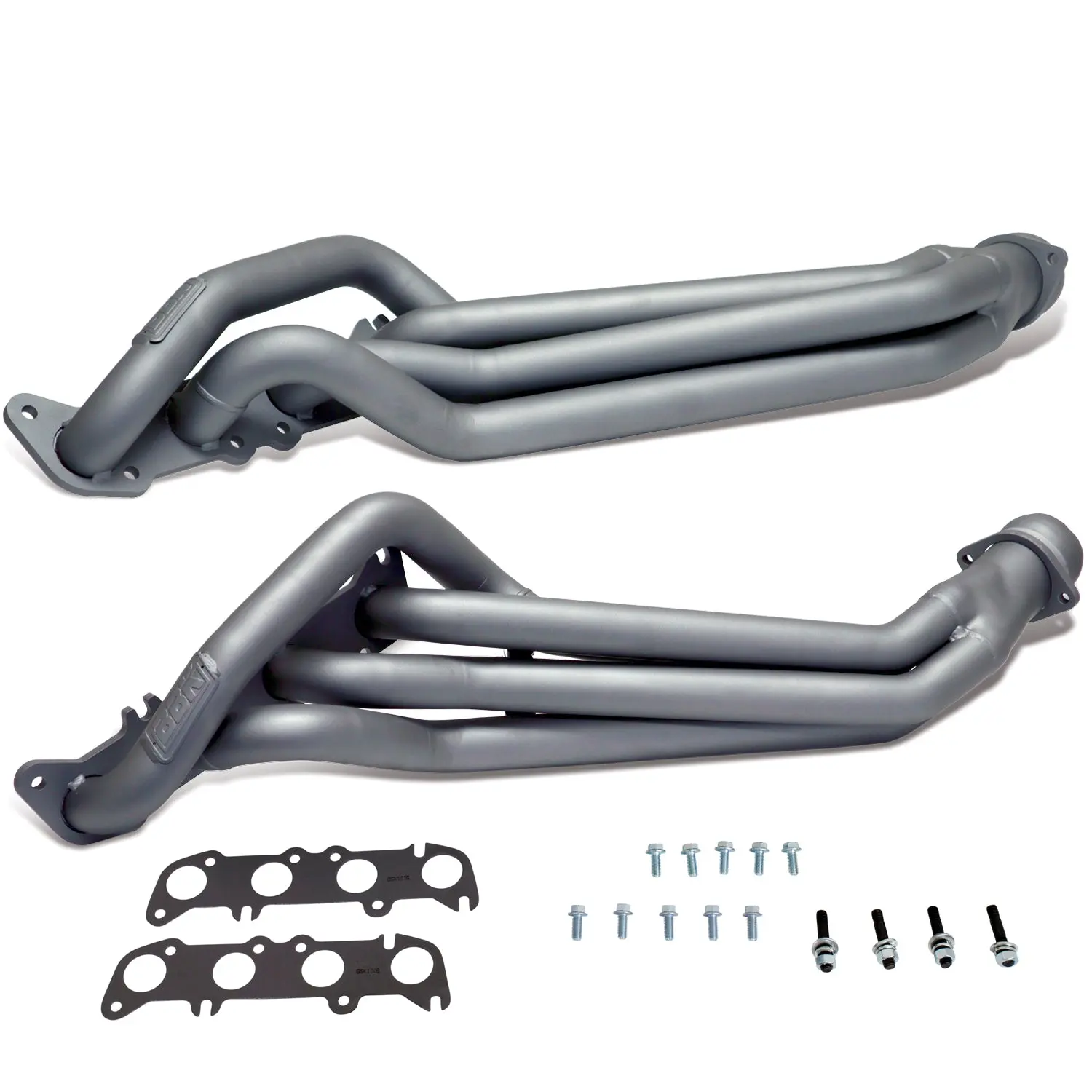 BBK 1856-R 1-7/8 Long Tube Headers Titanium Ceramic 11-23 Ford Mustang GT, 16-20 GT350 5.2 -Reconditioned