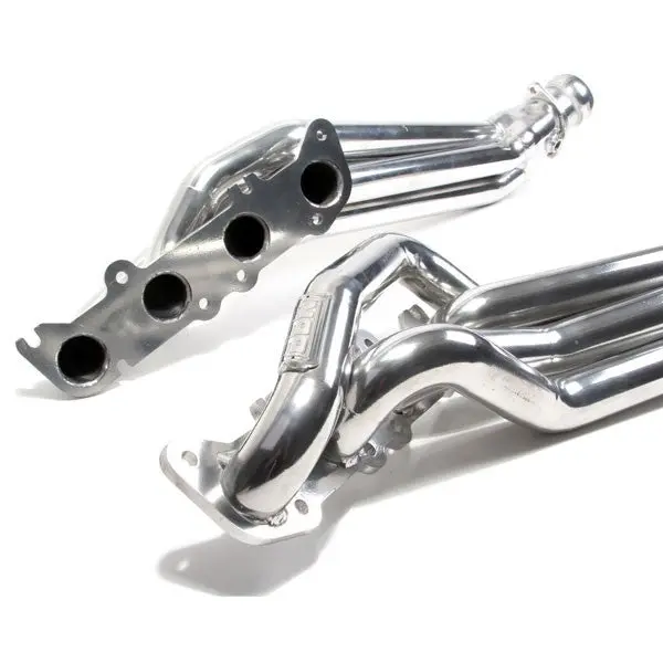 BBK 18560 1-7/8 Long Tube Headers Polished Silver Ceramic 11-23 Ford Mustang GT, 16-20 GT350 5.2 - Image 2