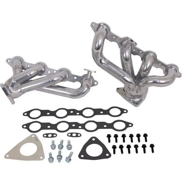 Chevrolet Camaro Firebird LS1 1-3/4 Shorty Exhaust Headers Polished Silver Ceramic 01-02 - Reconditioned