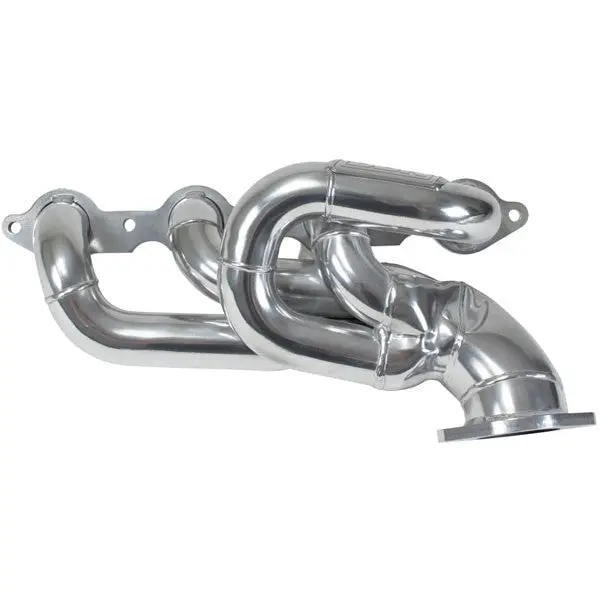 Chevrolet Camaro SS 1-3/4 Shorty Exhaust Headers Polished Silver Ceramic 10-15 - Image 4