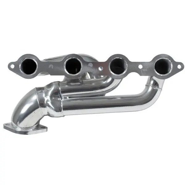 Chevrolet Camaro SS 1-3/4 Shorty Exhaust Headers Polished Silver Ceramic 10-15 - Image 5