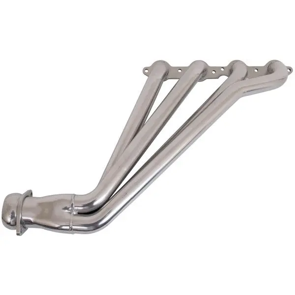 Chevrolet Camaro SS 1-7/8 Long Tube Exhaust Headers With High Flow Cats Polished Silver Ceramic 10-15 - Reconditioned - Image 2