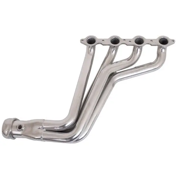 Chevrolet Camaro SS 1-7/8 Long Tube Exhaust Headers With High Flow Cats Polished Silver Ceramic 10-15 - Reconditioned - Image 5