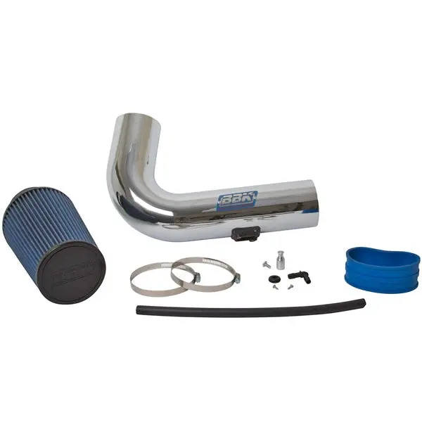 Chevrolet Camaro SS Cold Air Intake Kit Powder Coated Chrome 10-15 - Image 3