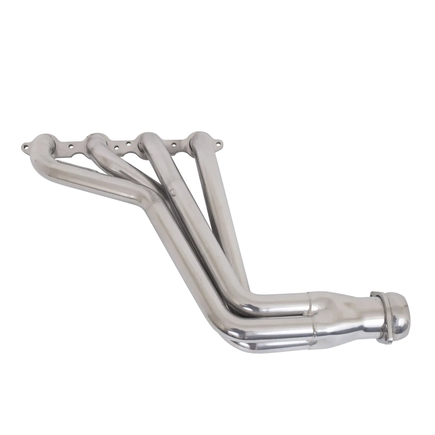 Chevrolet Camaro SS ZL1 6.2 1-3/4 Full Length Exhaust Headers With High Flow Cats Polished Silver Ceramic 10-15 - Image 5