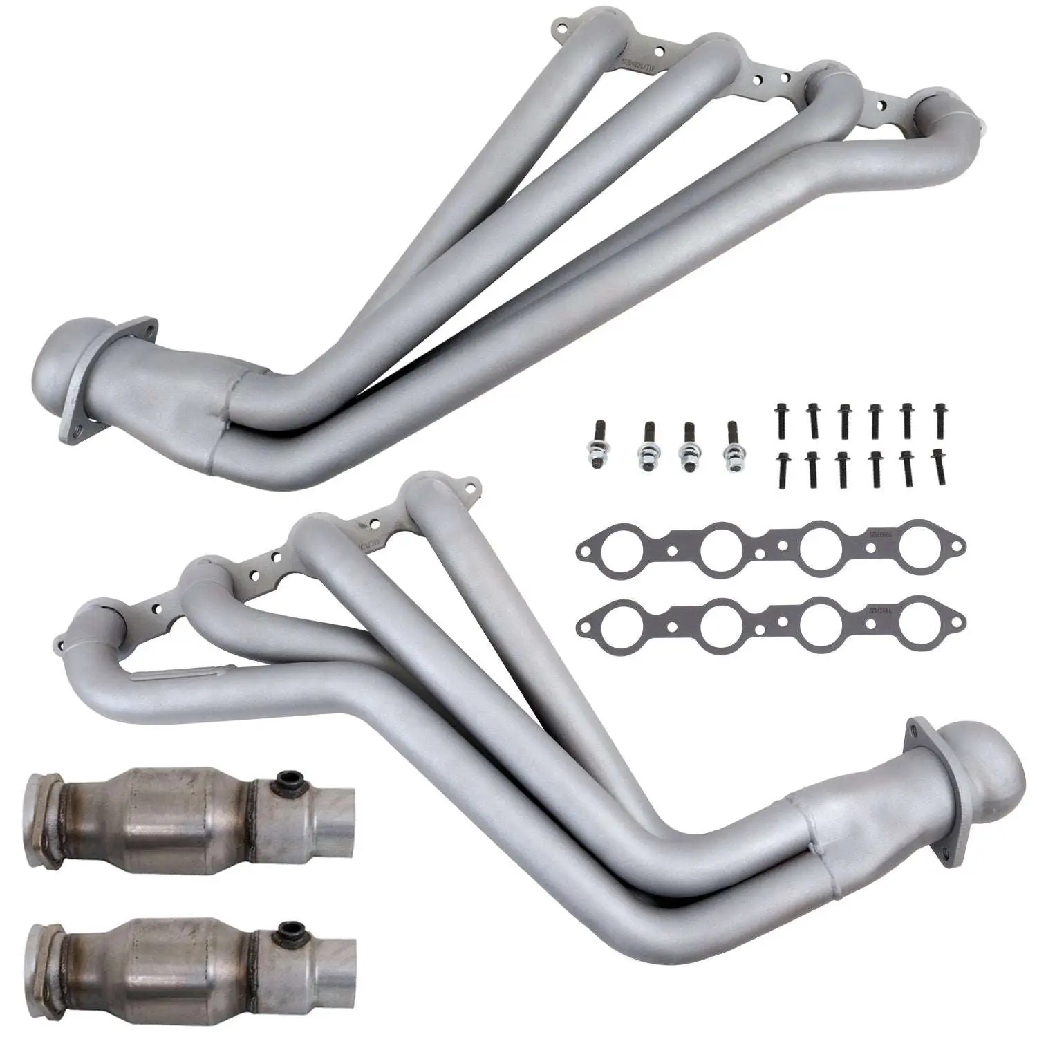 Chevrolet Camaro SS ZL1 6.2 1-3/4 Full Length Exhaust Headers With High Flow Cats Titanium Ceramic 10-15 - Reconditioned