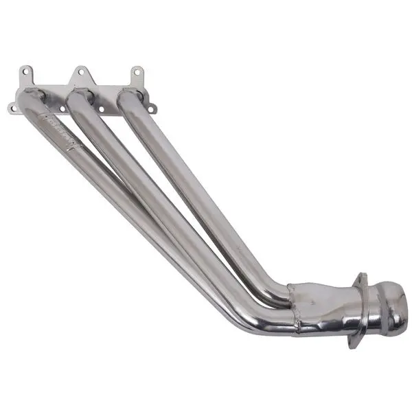 Chevrolet Camaro V6 1-5/8 Long Tube Exhaust Headers With High Flow Cats Polished Silver Ceramic 10-11 - Reconditioned - Image 2
