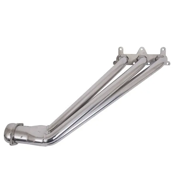 Chevrolet Camaro V6 1-5/8 Long Tube Exhaust Headers With High Flow Cats Polished Silver Ceramic 10-11 - Reconditioned - Image 3