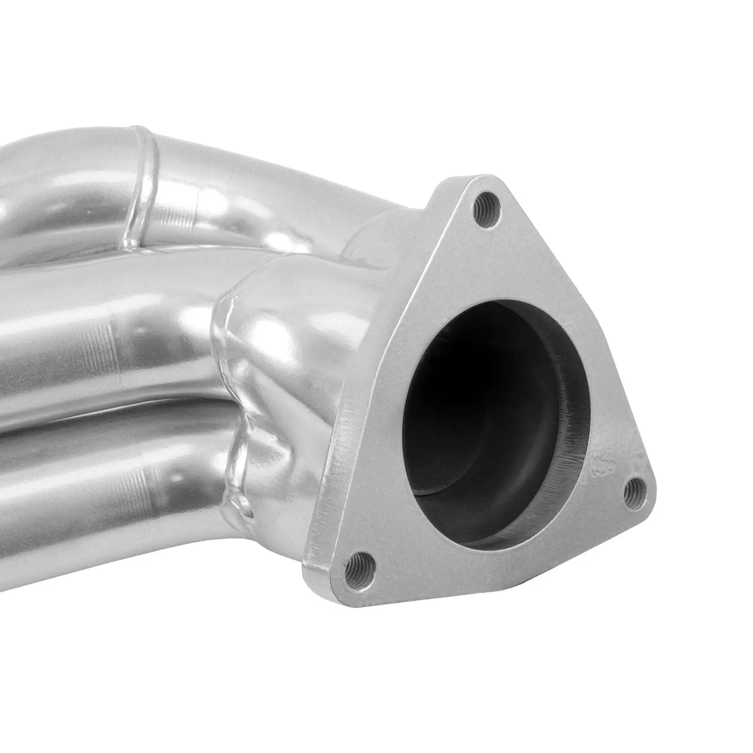 Chevrolet Full Size Truck 5.3/6.2L 1-3/4” Shorty Exhaust Headers – Polished Silver Ceramic 19-25 - Image 6
