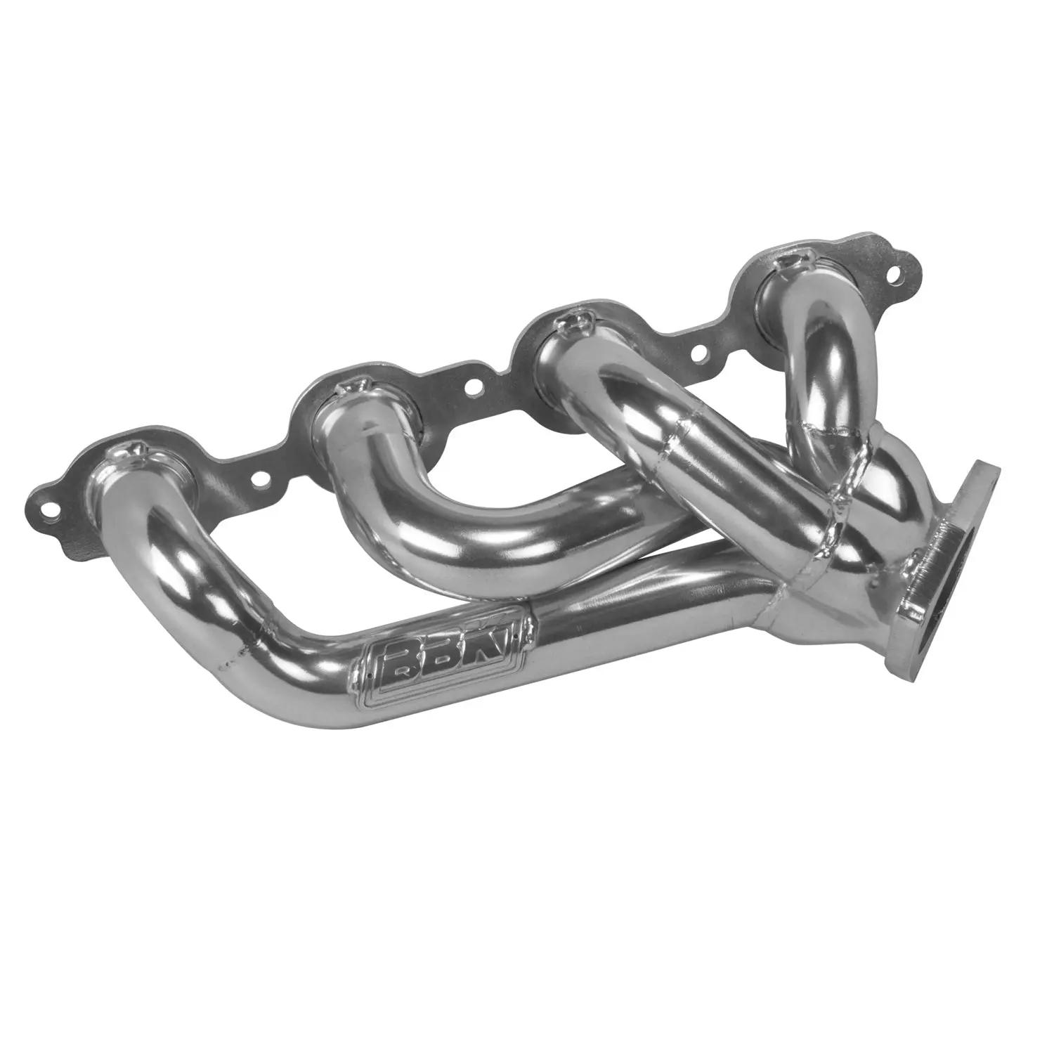 Chevrolet GM Truck 5.3 6.2 1-3/4 Shorty Exhaust Headers Polished Silver Ceramic 14-18 - Image 4