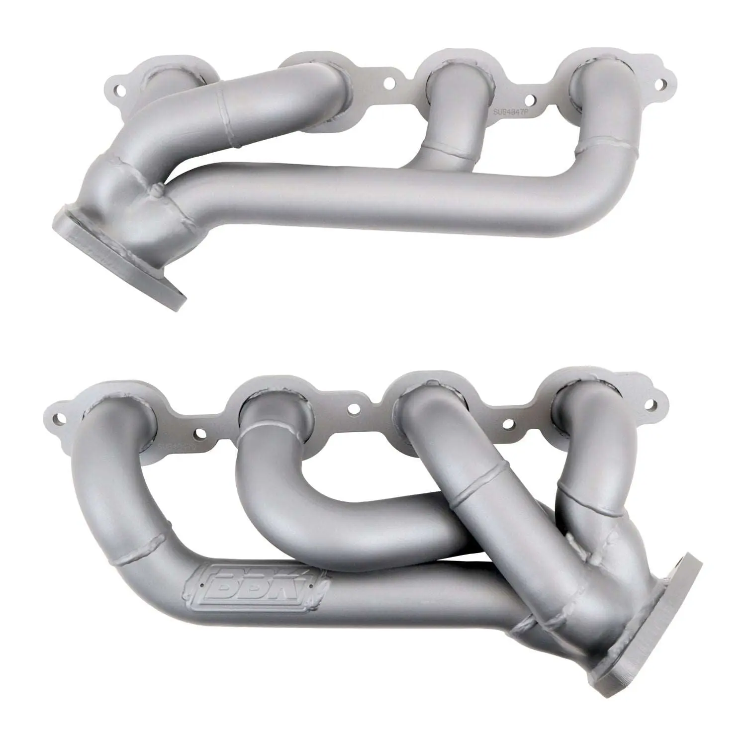 Chevrolet GM Truck 5.3 6.2 1-3/4 Shorty Exhaust Headers Titanium Ceramic 14-18 - Reconditioned - Image 2