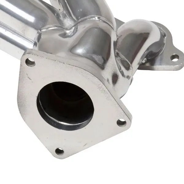 Chevrolet GM Truck SUV 4.8 5.3 1-3/4 Shorty Exhaust Headers Polished Silver Ceramic 99-13 - Image 5