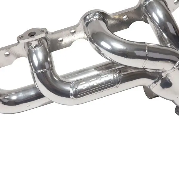 Chevrolet GM Truck SUV 4.8 5.3 1-3/4 Shorty Exhaust Headers Polished Silver Ceramic 99-13 - Image 6
