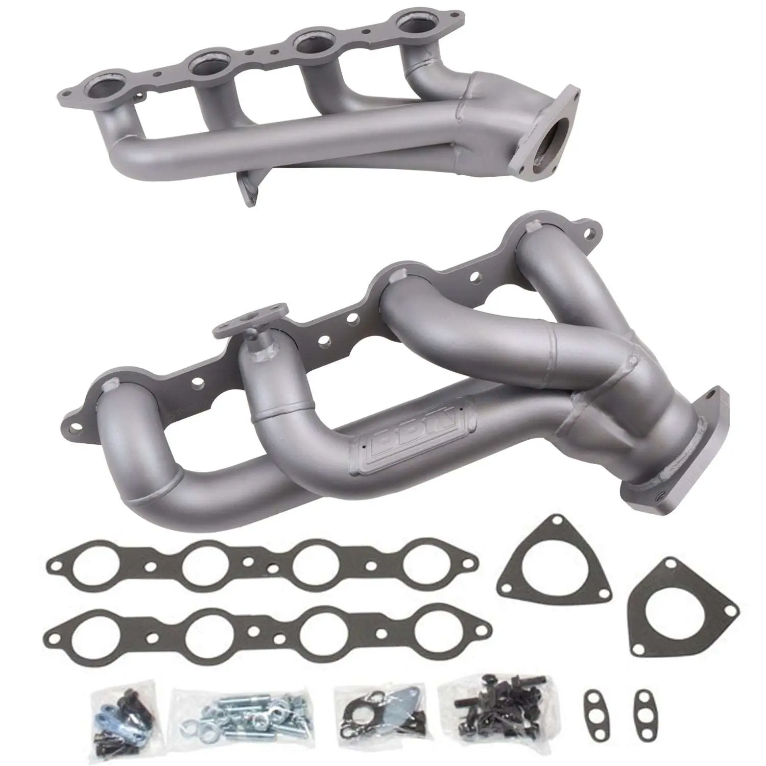 Chevrolet GM Truck SUV 4.8 5.3 1-3/4 Shorty Exhaust Headers Titanium Ceramic 99-13 - Reconditioned