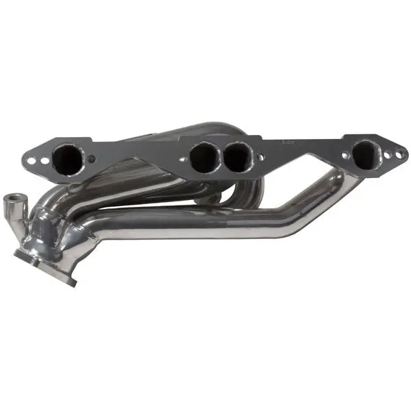 Chevrolet GM Truck SUV 5.0 5.7 1-5/8 Shorty Exhaust Headers Polished Silver Ceramic 96-99 - Image 3