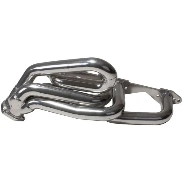 Chevrolet GM Truck SUV 5.0 5.7 1-5/8 Shorty Exhaust Headers Polished Silver Ceramic 96-99 - Reconditioned - Image 4