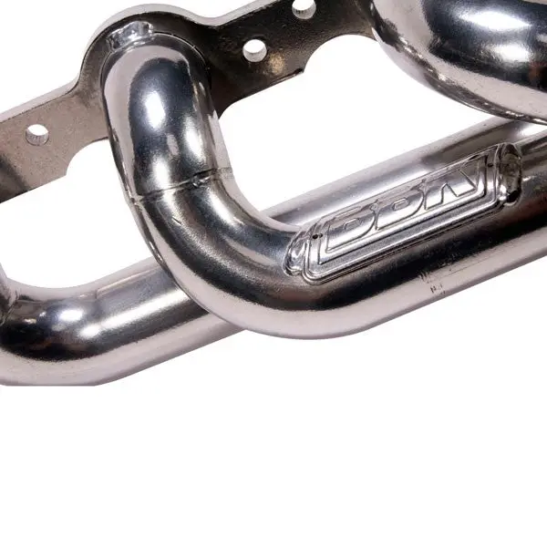 Chevrolet GM Truck SUV 6.0 1-3/4 Shorty Exhaust Headers Polished Silver Ceramic 99-13 - Image 6