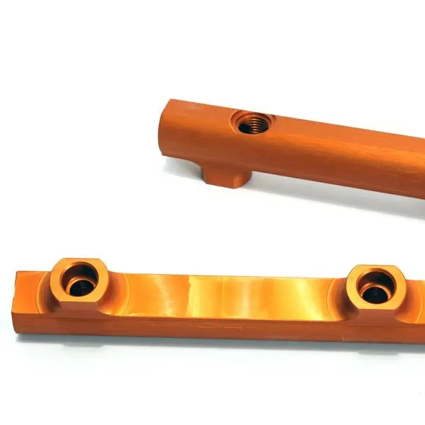 Dodge Challenger Charger 300C Magnum 5.7 and 6.1 Hemi High Flow Billet Aluminum Fuel Rails 05-14 - Image 4