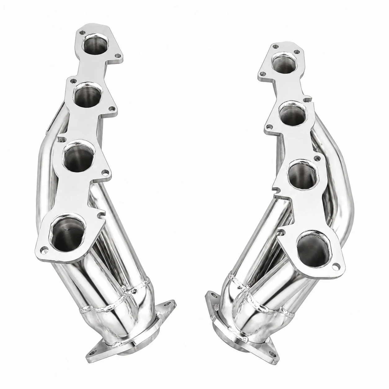 Dodge Challenger Charger 300C Magnum 6.1 Hemi 1-7/8 Shorty Exhaust Headers Polished Silver Ceramic 06-10 - Reconditioned - Image 4