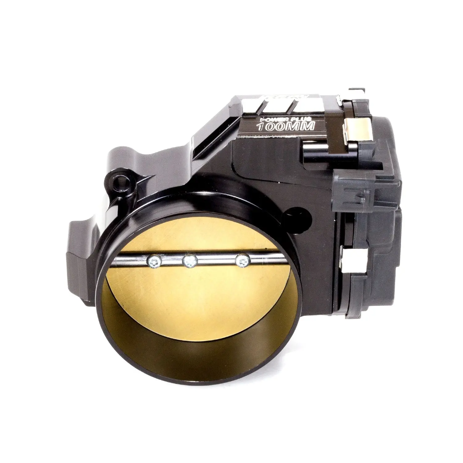 Dodge Hemi Hellcat 6.2 100mm Throttle Body Black Billet Aluminum 15-24 - Image 3