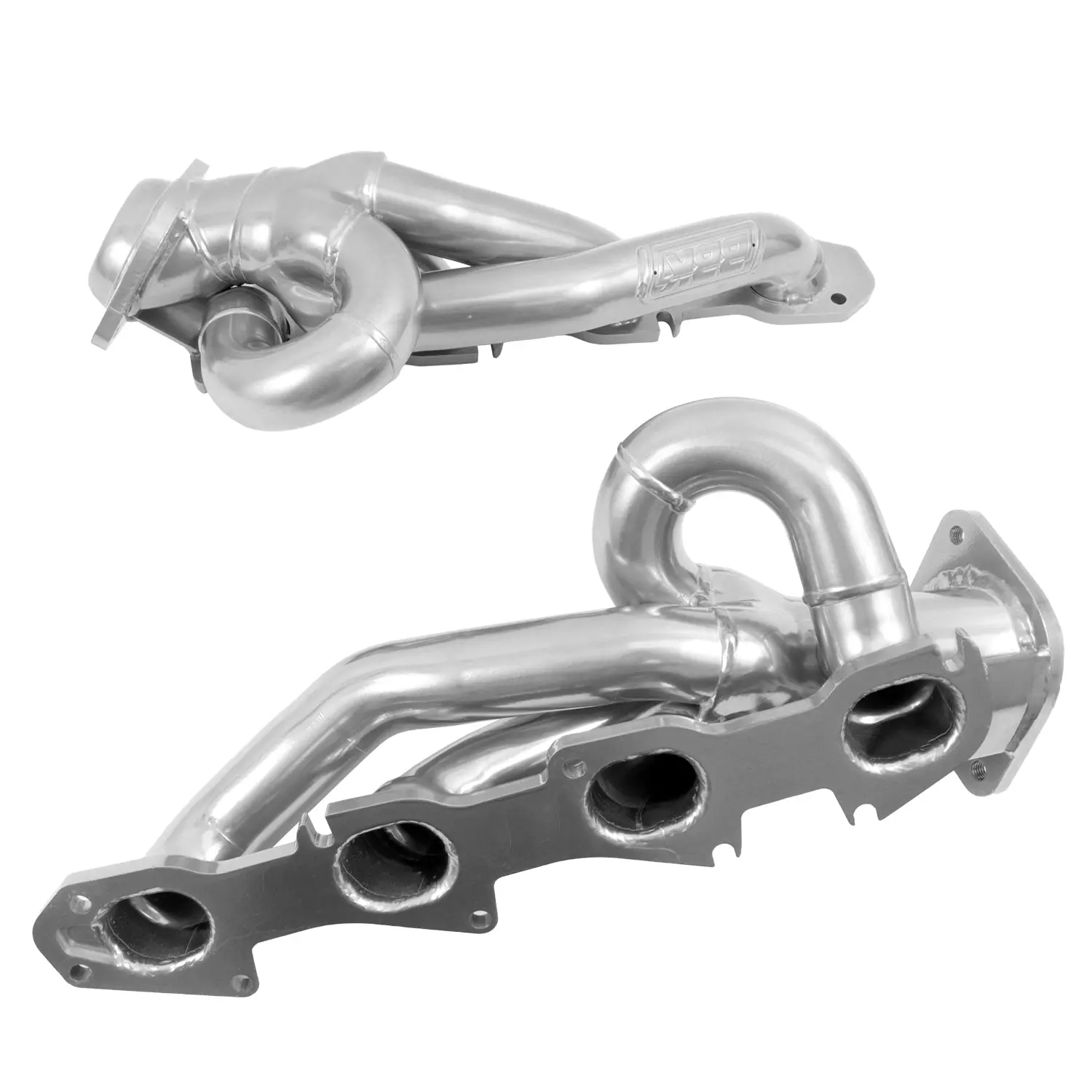 Dodge Ram 1500 5.7L Hemi Shorty Headers Polished Silver Ceramic 2019 To 2024 - Image 3