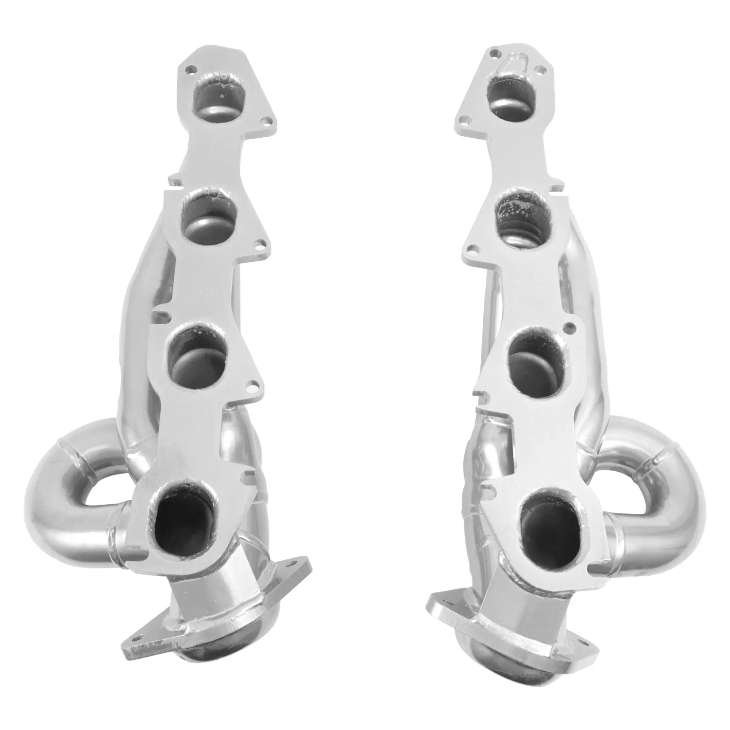Dodge Ram 1500 5.7L Hemi Shorty Headers Polished Silver Ceramic 2019 To 2024 - Image 6