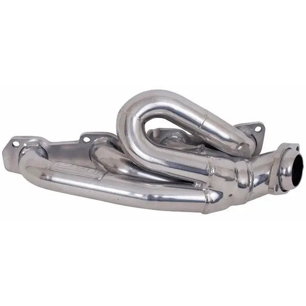 Dodge Ram 1500 Truck 5.7 Hemi 1-3/4 Shorty Exhaust Headers Polished Silver Ceramic 03-08 - Image 3