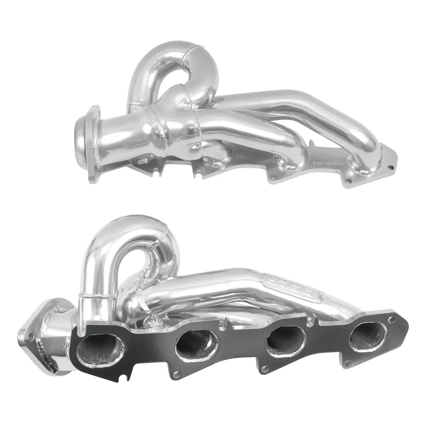 Dodge Ram 1500 Truck 5.7 Hemi 1-3/4 Shorty Exhaust Headers Polished Silver Ceramic 09-18 - Image 5