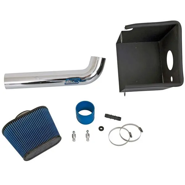 Dodge Ram Truck 5.7 Hemi Cold Air Intake Kit Powder Coated Chrome 03-08 - Image 3