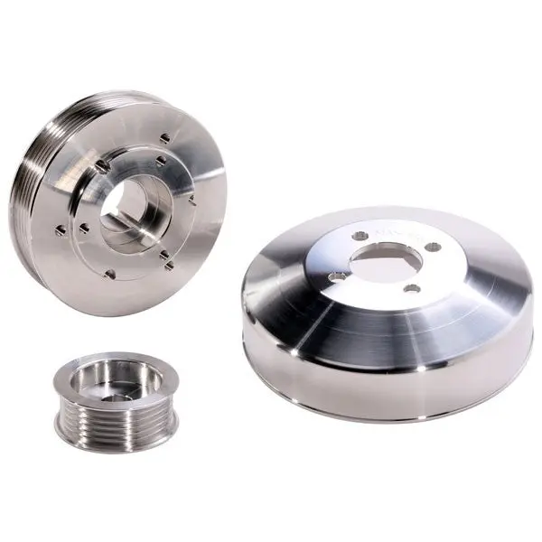 Ford F Series Truck 4.6 5.4 Billet Aluminum Underdrive Pulley Kit 97-04 - Image 2