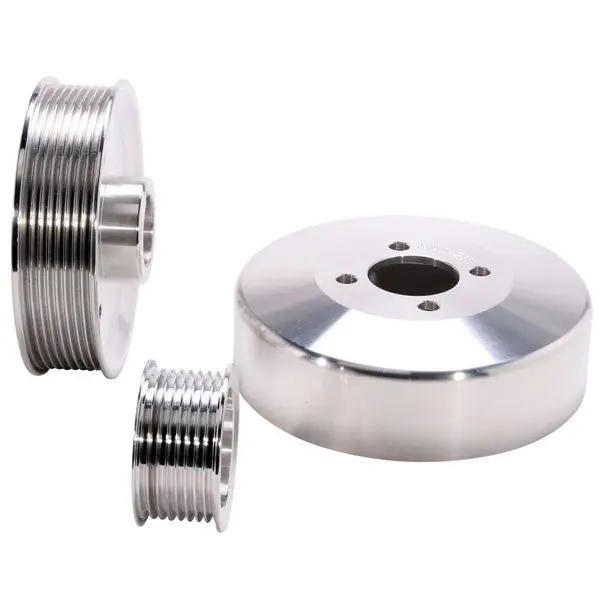 Ford F Series Truck 4.6 5.4 Billet Aluminum Underdrive Pulley Kit 97-04 - Image 3