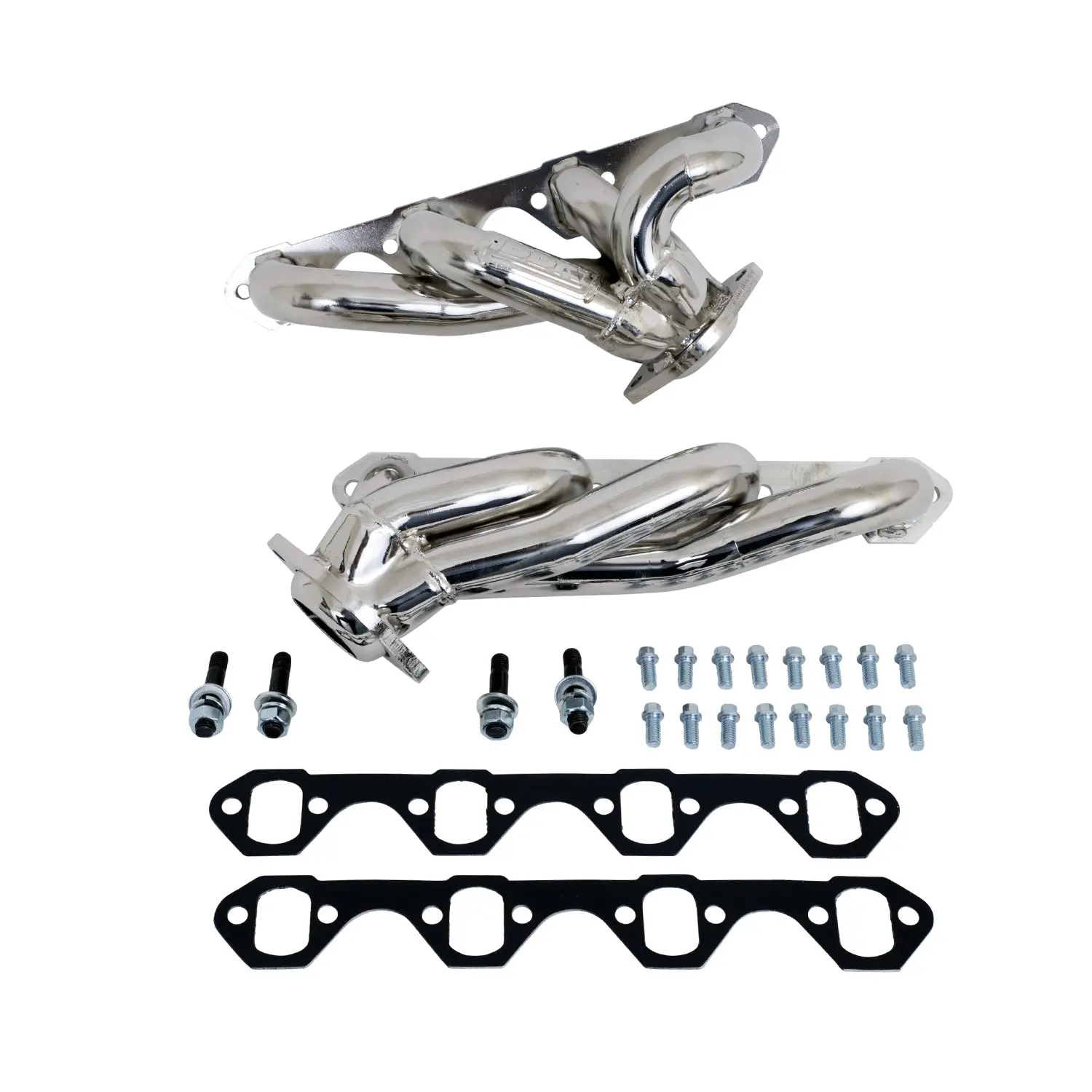 Ford F150 302 5.0 1-5/8 Shorty Exhaust Headers Polished Silver Ceramic 87-95 - Reconditioned - Image 4