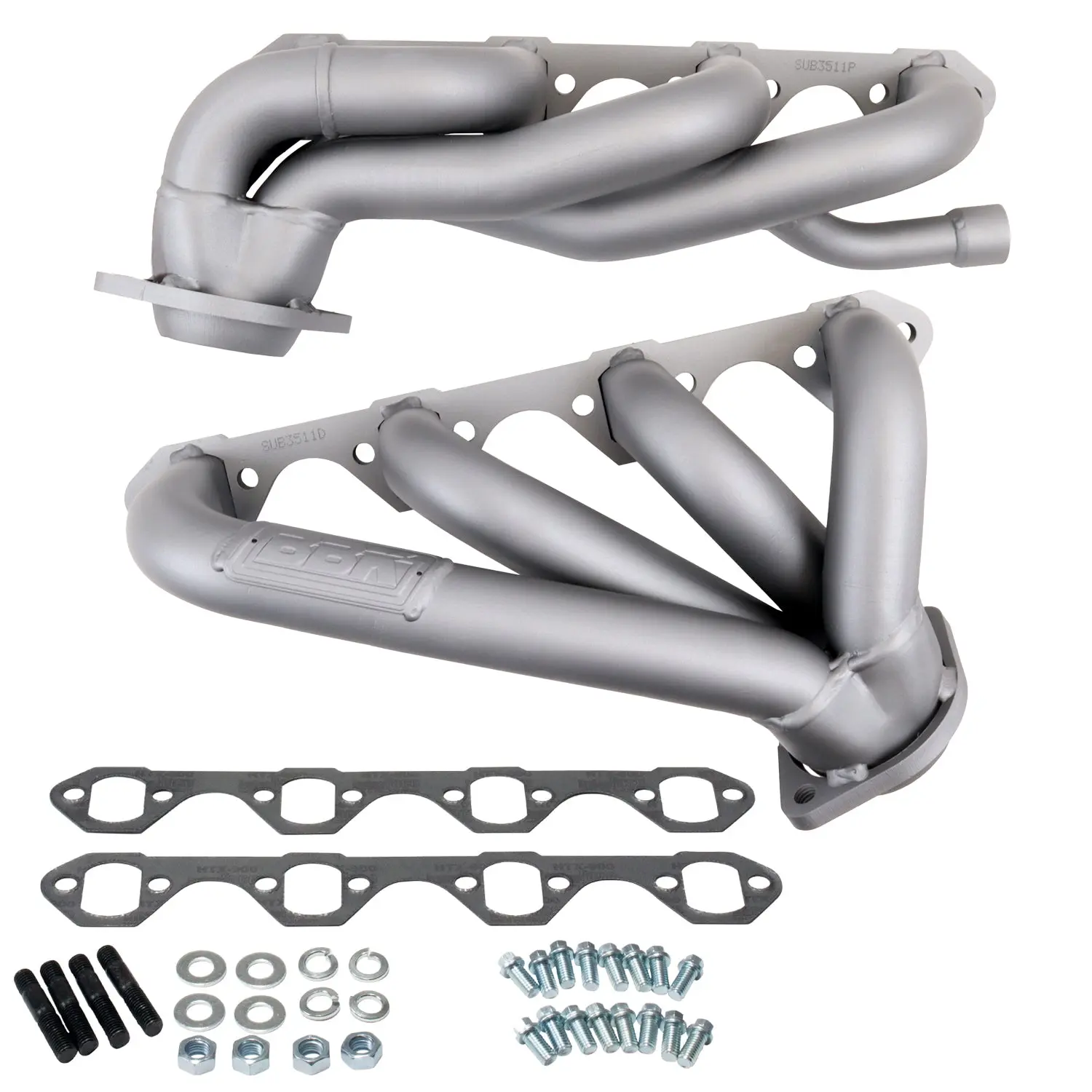 Ford F150 351 5.8 1-5/8 Shorty Exhaust Headers Titanium Ceramic 87-95 - Reconditioned