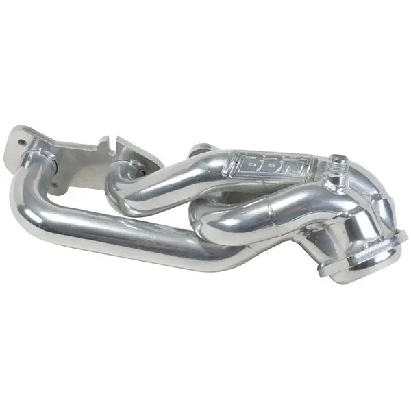Ford F150 4.6 1-5/8 Shorty Exhaust Headers Polished Silver Ceramic 97-03 - Image 4