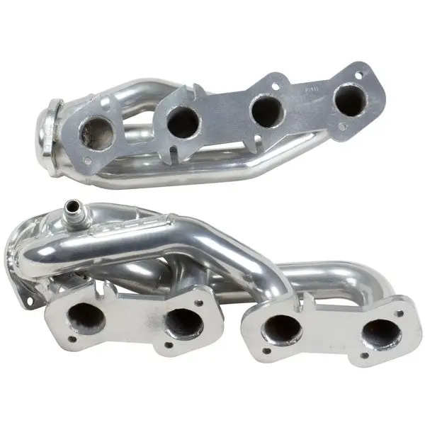 Ford F150 4.6 1-5/8 Shorty Exhaust Headers Polished Silver Ceramic 97-03 - Reconditioned - Image 2