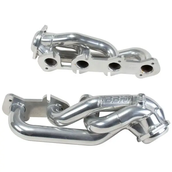 Ford F150 4.6 1-5/8 Shorty Exhaust Headers Polished Silver Ceramic 97-03 - Reconditioned - Image 3