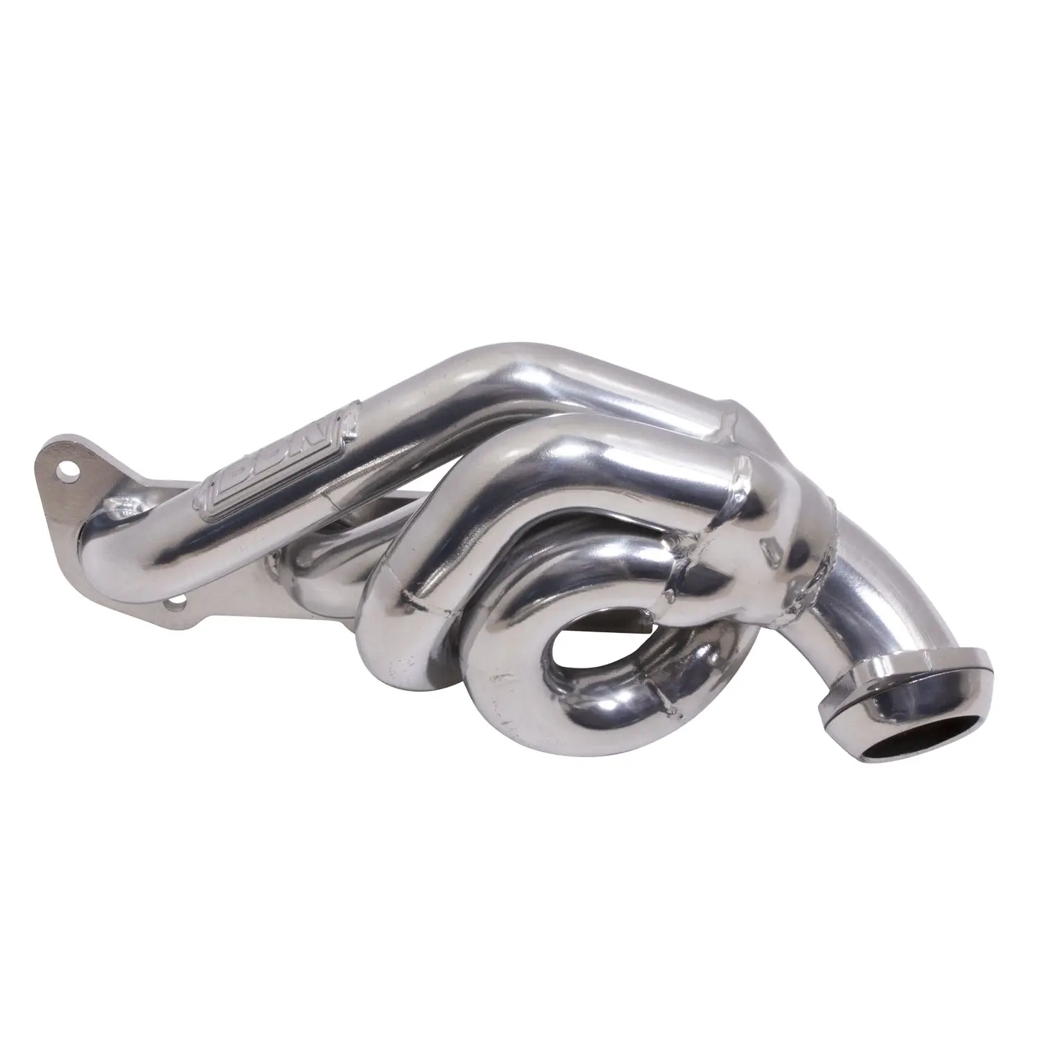 Ford F150 5.0 Coyote 1-3/4 Shorty Tuned Length Exhaust Headers Polished Silver Ceramic 11-14 - Image 5
