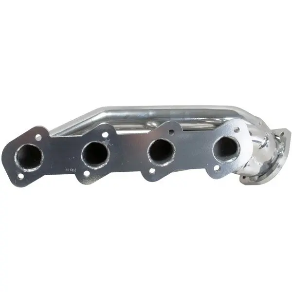 Ford F150 5.4 1-5/8 Shorty Exhaust Headers Polished Silver Ceramic 99-03 - Image 3