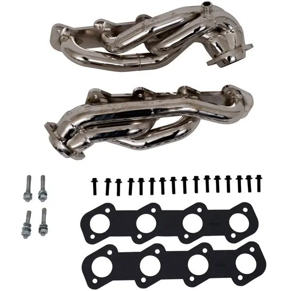 Ford F150 5.4 1-5/8 Shorty Exhaust Headers Titanium Ceramic 99-03 - Reconditioned