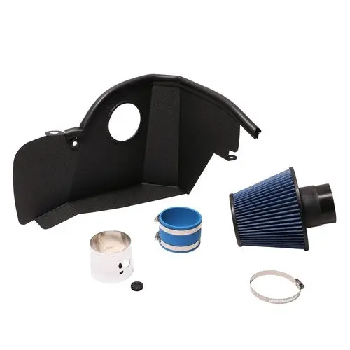 Ford Mustang 2.3 Eco boost Cold Air Intake Kit Powder Coated Chrome 15-17 - Reconditioned