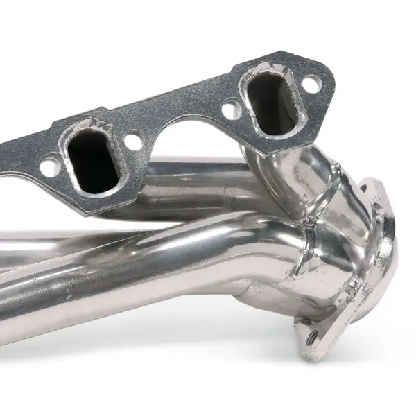 Ford Mustang 351 Swap 1-5/8 Shorty Exhaust Headers Polished Silver Ceramic 79-93 - Reconditioned - Image 4