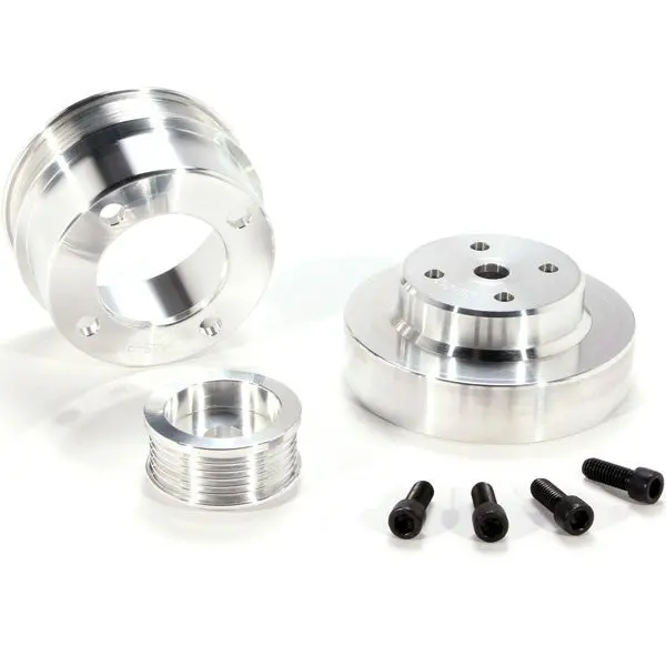 Ford Mustang 5.0 Billet Aluminum Underdrive Pulleys 86-93 - Image 3