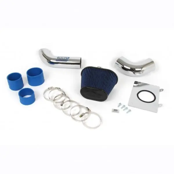 Ford Mustang 5.0 Cold Air Intake Kit Fender well Style Powder Coated Chrome 86-93 - Reconditioned - Image 2
