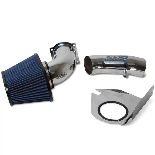 Ford Mustang 5.0 Cold Air Intake Kit Powder Coated Chrome 94-95 - Image 2