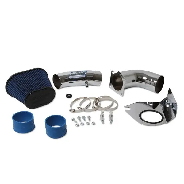 Ford Mustang 5.0 Cold Air Intake Kit Powder Coated Chrome 94-95 - Reconditioned
