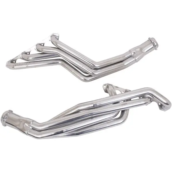 Ford Mustang 5.0L 1-5/8 Long Tube Exhaust Headers Polished Silver Ceramic 79-93 - Image 2