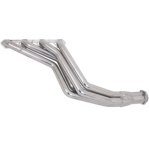 Ford Mustang 5.0L 1-5/8 Long Tube Exhaust Headers Polished Silver Ceramic 79-93 - Image 3