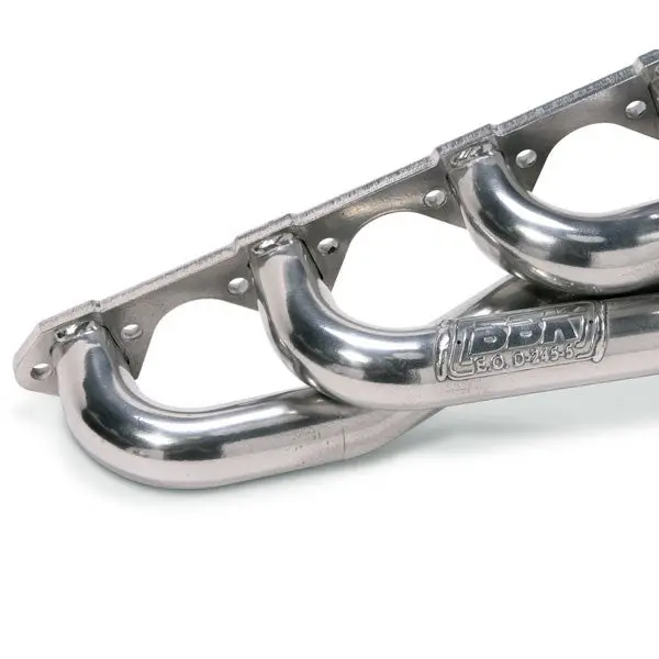 Ford Mustang 5.0L 1-5/8 Shorty Exhaust Headers Polished Silver Ceramic 86-93 - Image 4