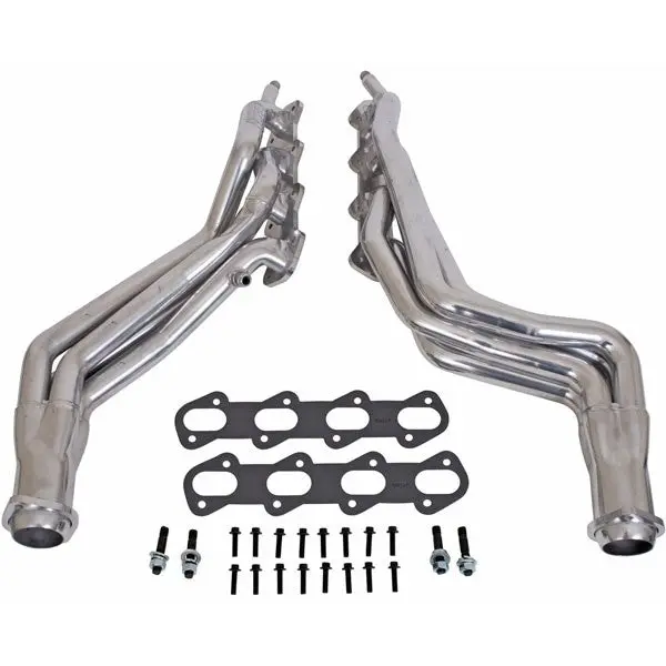 Ford Mustang Cobra 1-5/8 Long Tube Exhaust Headers Polished Silver Ceramic 96-98 - Reconditioned