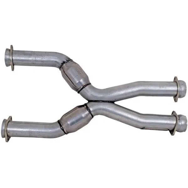 Ford Mustang Coyote 5.0 Swap High Flow Catted X-Pipe 87-04 - Image 2